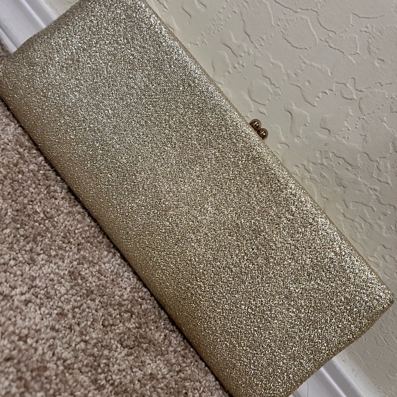 Handbags - Vintage sparkle gold/silver clutch purse